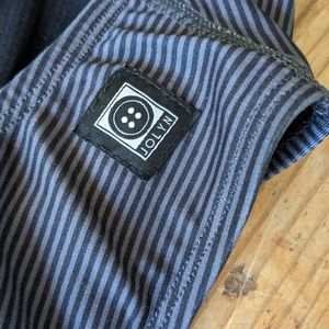 Jolyn Scotty 2 Size 26 - Black and Grey Pinstripe